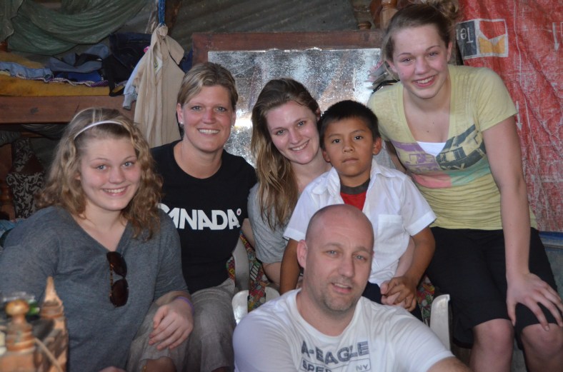 The Attema family & their Compassion child, Santos!